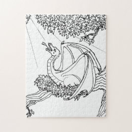 Pussel - Vakande dragvagn