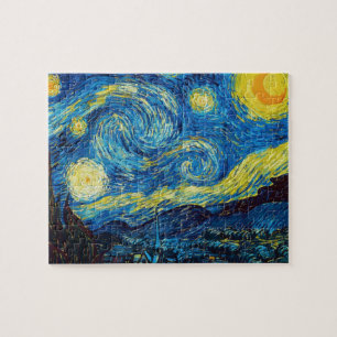 Pussel Van Gogh för Starry natt