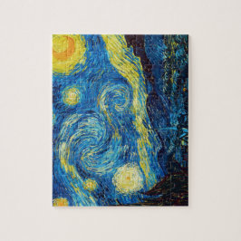 Pussel Van Gogh för Starry natt