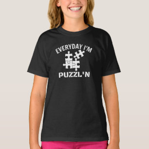 Pussel Varje dag är jag Puzzl N-Shirt T Shirt