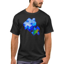 pusselbiet för Autism 3d