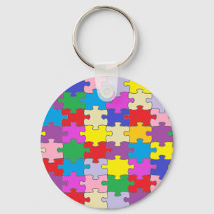 Pusselbiet Keychain Nyckelring