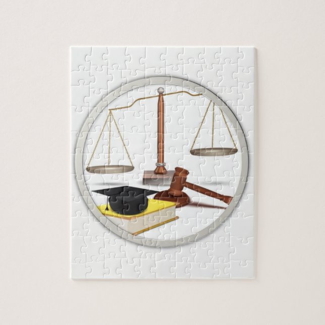 Pusselbit Jurist Pussel (Vertikal)