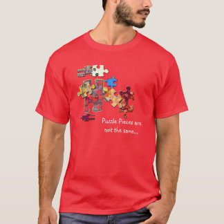 Pusseldelar är inte samma… tee shirt