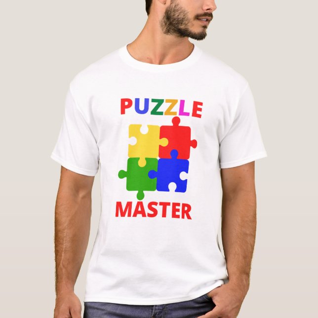 Pusselmästare T Shirt (Framsida)