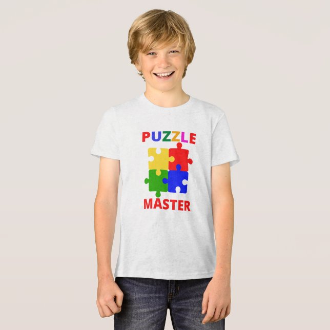 Pusselmästare T Shirt (Framsida Full)