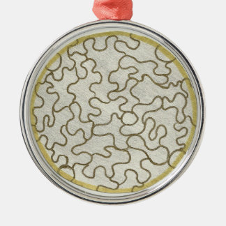 Pusselprydnad Julgransprydnad Metall