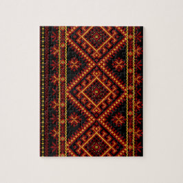 Pusselukrainarekor syr rött guld för broderi pussel