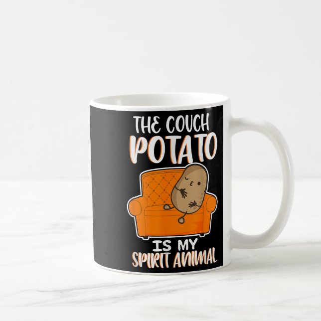 Pussen är mitt andliga djurnummer. kaffemugg (Höger)