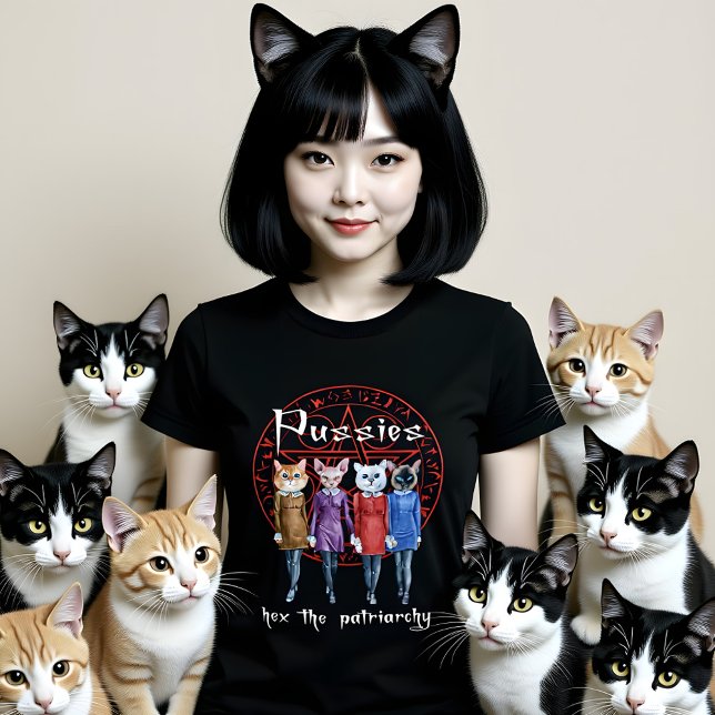 Pussies hex the Patriarchy T Shirt (Skapare uppladdad)