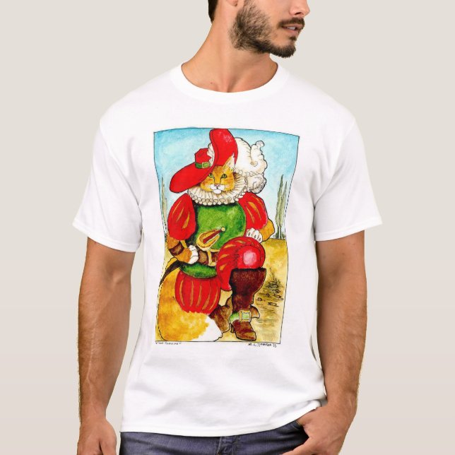 pussinboots t-shirt (Framsida)