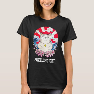 Pusslande katt Humor Kitten Kat Mamma Ord 2 T Shirt