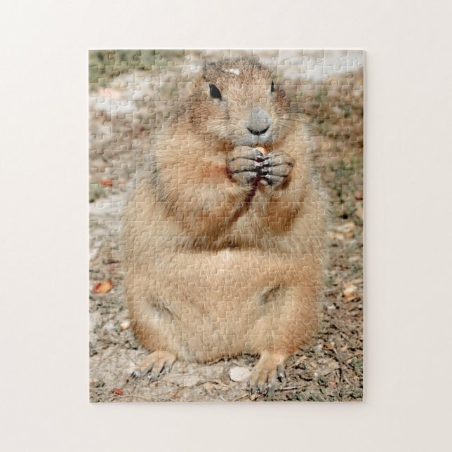 Pusslande Präriehund Pussel (Vertikal)