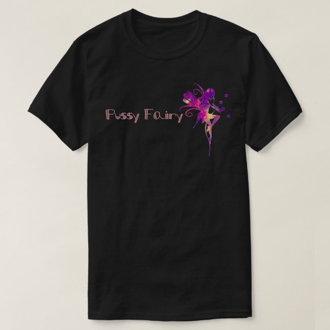 Pussy Fairy #ImSickOfIT Front n Back Premium T Shirt (Design framsida)