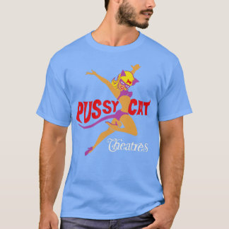 Pussycat Theater Hollywood Los Angeles Retro Vinta T Shirt