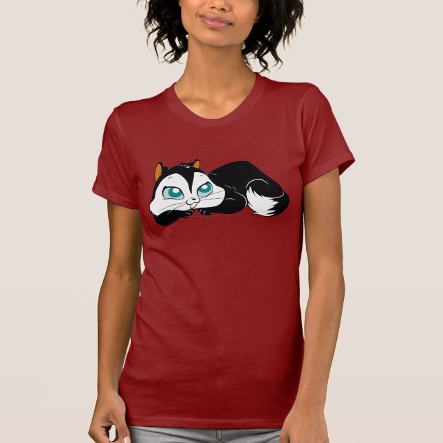 Pussyfot Cute Kattunge T-shirt (Framsida)