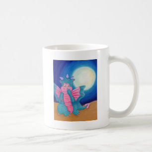 Pusta den magiska draken kaffemugg