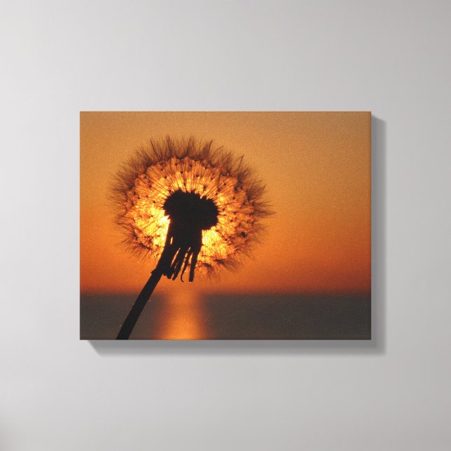 Pusteblume / Dandelion Canvastryck (Framsida)