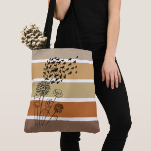 Pusteblume mit Tölter Tasche Tygkasse