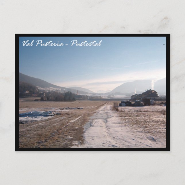 Pustertal Vykort (Framsida)
