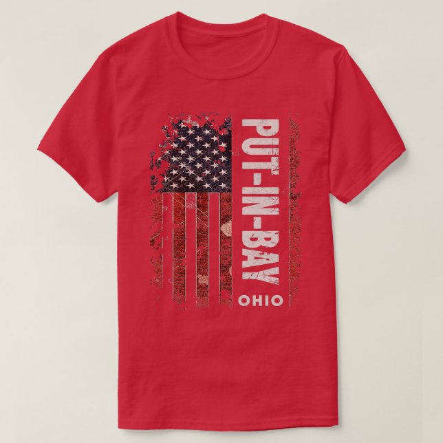 Put-in-Bay Ohio  T Shirt (Design framsida)