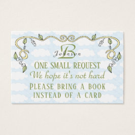 PutABook "Castle/Gult", infoga kort/anpassa Visitkort