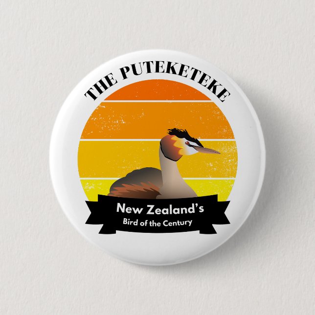 Puteketeke New Zealand's Bird of the Century Knapp (Framsida)