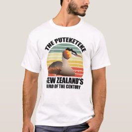 Puteketeke New Zealand's Bird  T Shirt