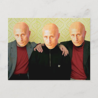 Putin В л а д и м и budgivningens periodiseringsöv Vykort