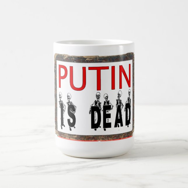 Putin är död Mugg! Kaffemugg (Center)