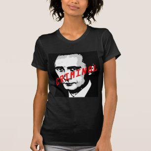 PUTIN ÄR EN KRIGSFÖRBRYTARE T-SHIRT