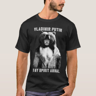 Putin är min själ i Ryssland Politik T Shirt