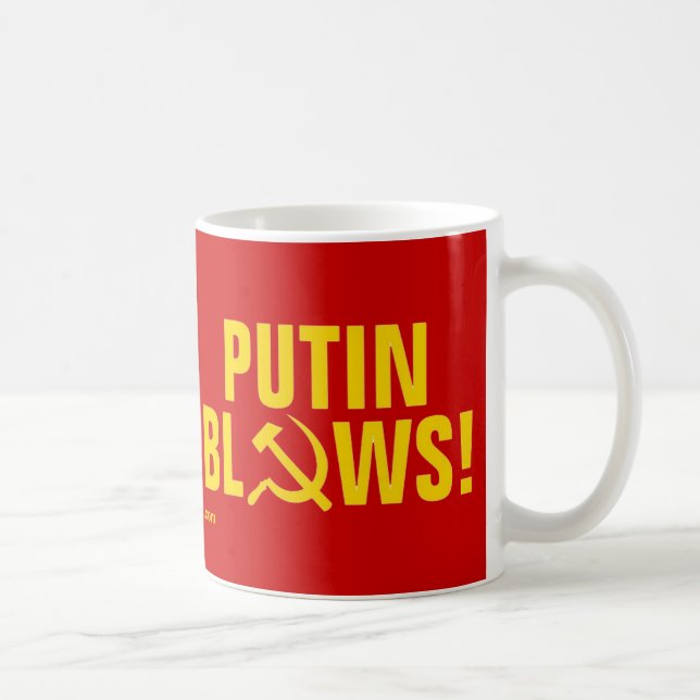 Putin Blows! Kaffemugg (Höger)