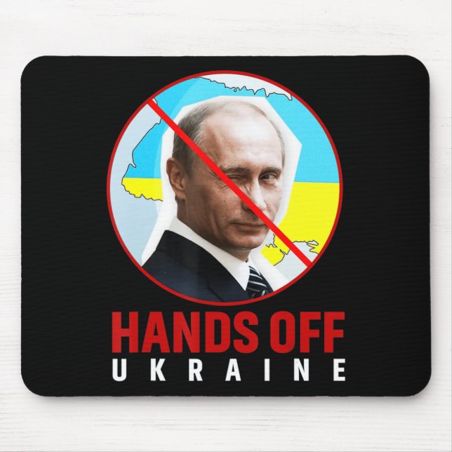 Putin Händer av Ukraina Musmatta (Framsidan)