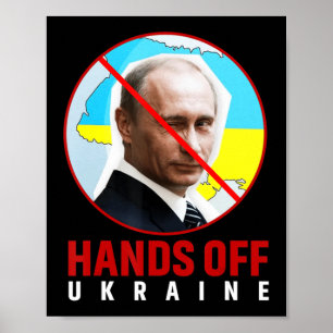 Putin Händer av Ukraina Poster