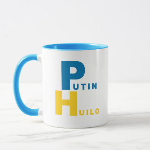 Putin huilo mugg