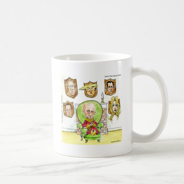 Putin Jägaren Får Inte Min President Trump Kaffemugg (Höger)