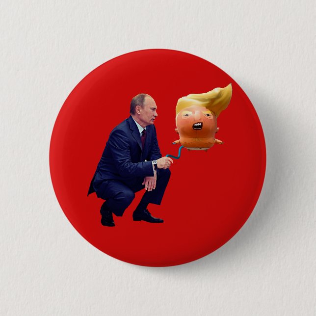 Putin lekar med trumfballongen knapp (Framsida)