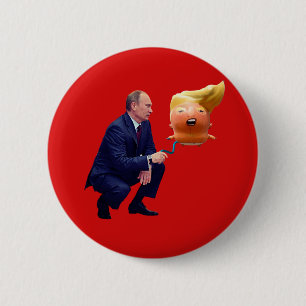 Putin lekar med trumfballongen knapp