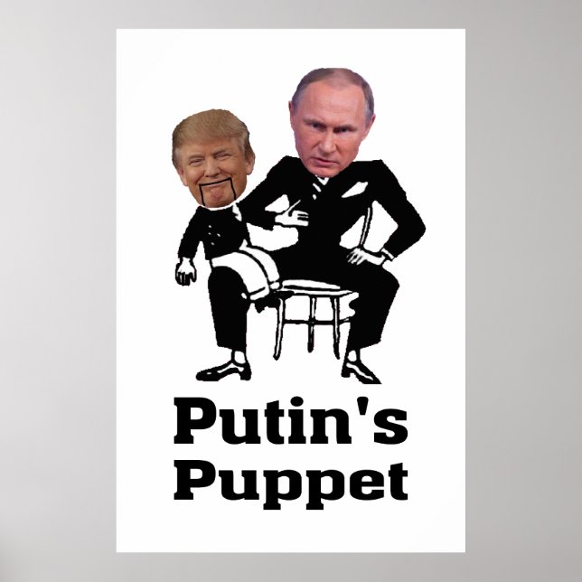 Putin och Puppet Poster (Framsidan)