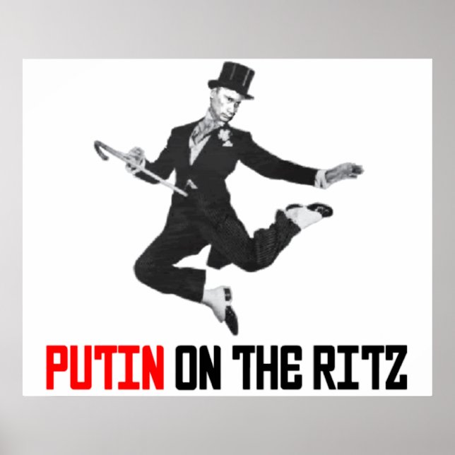 Putin på Ritz Poster (Framsidan)