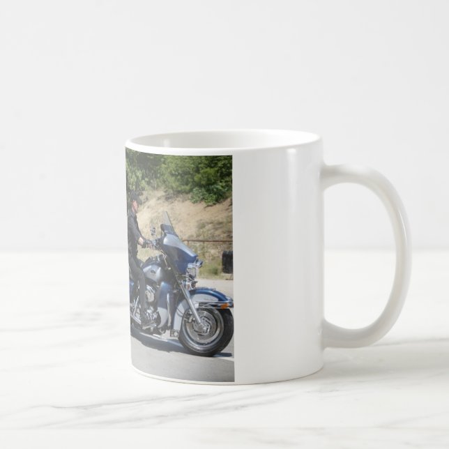 Putin rider en Trike! Kaffemugg (Höger)