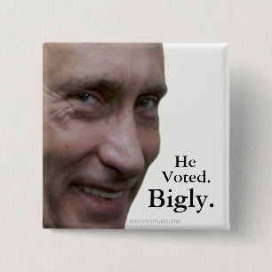 Putin röstade Bigly. Knapp