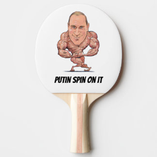 Putin snurrande på den pingisracket
