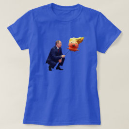 Putin spelar med trumpbubblor t shirt