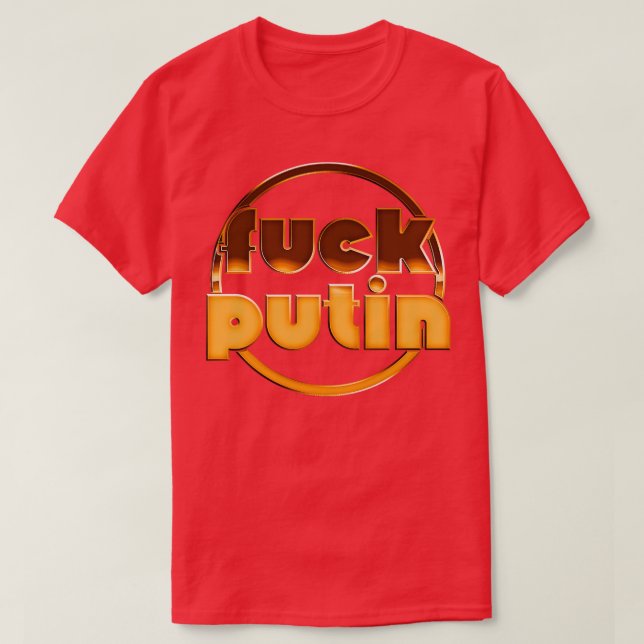 Putin T Shirt (Design framsida)
