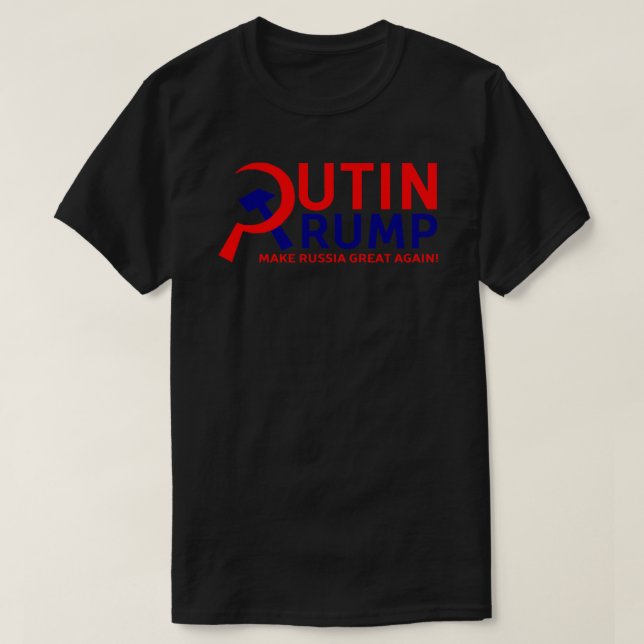 Putin Trump Make Russia Great Again Essential T-Sh T Shirt (Design framsida)