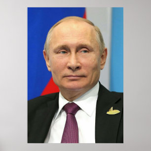 PUTIN Vladimir Vladimirovich Putin Russian Leade Poster
