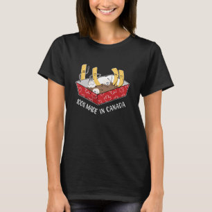 Putine 'made in Canada' Fransk Fries T Shirt