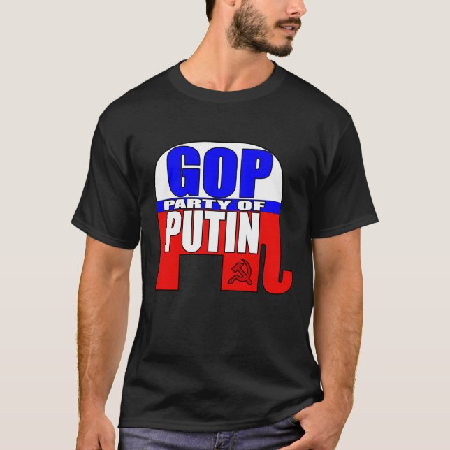 Putins GOP Party T Shirt (Framsida)